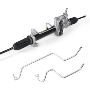 15254059 15254058 Rack Pinion Transfer Lines Fit for (2008-2014) GMC Sierra/Yukon for Chevrolet Avalanche/Tahoe/Suburban/Silverado for Cadillac Escalade ESV Hard lines on Rack Replacement