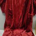 HEARTNICE Womens Hooded Fleece Robe, Soft Bathrobe for Womens, Cute Long House Coat (Large-X-Large)