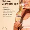 TanOrganic Self Tanning Oil 100ml | Organic Self Tanner for Face & Body | Light Natural-Looking Tan with Vitamin E | No Orange Tint, Streak-Free & Transfer-Resistant