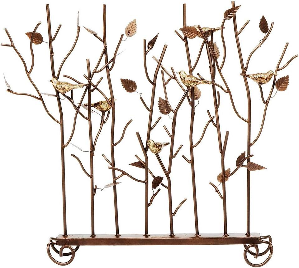 Minuteman International Birds Decorative Fireplace Summer Screen, Bronze 26 x 5 x 26 inches