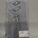 TOCOL for Phone 15 Case, Compatible with Magsafe Charger, Full Camera Protection, Drop Protection, Translucent Matte Phone Case for iPhone 15 6.1 inch (Gray)