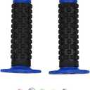 Motorcycle Grips 7/8" Dirt Bike Grips Pillow Top Anti-Slip Advanced Rubber Grips for CR CRF (Blue)