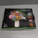 Flowers Bouquet Building Set - 12 Kinds of Flowers Botanical Collection and Decorative Home for Mother's Day, Birthdays, Gifts Ideal for 6+ Women Girls Adults, No Vase