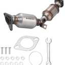 Left Catalytic Converter Kit Fit For Infiniti Q50 2014-2015, G35, QX50, Q60, G37, M35, M37, QX70, Q70, Q70L, FX35, FX37, EX35, EX37 & Nissan 370Z, 350Z,3.5L 3.7L Replace 644029 (EPA Compliant)