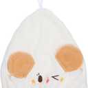 FRCOLOR Hair Drying Cap for Girls Quick Dry Towel Wrap Soft Coral Fleece Turban Towel for Wet Hair Care