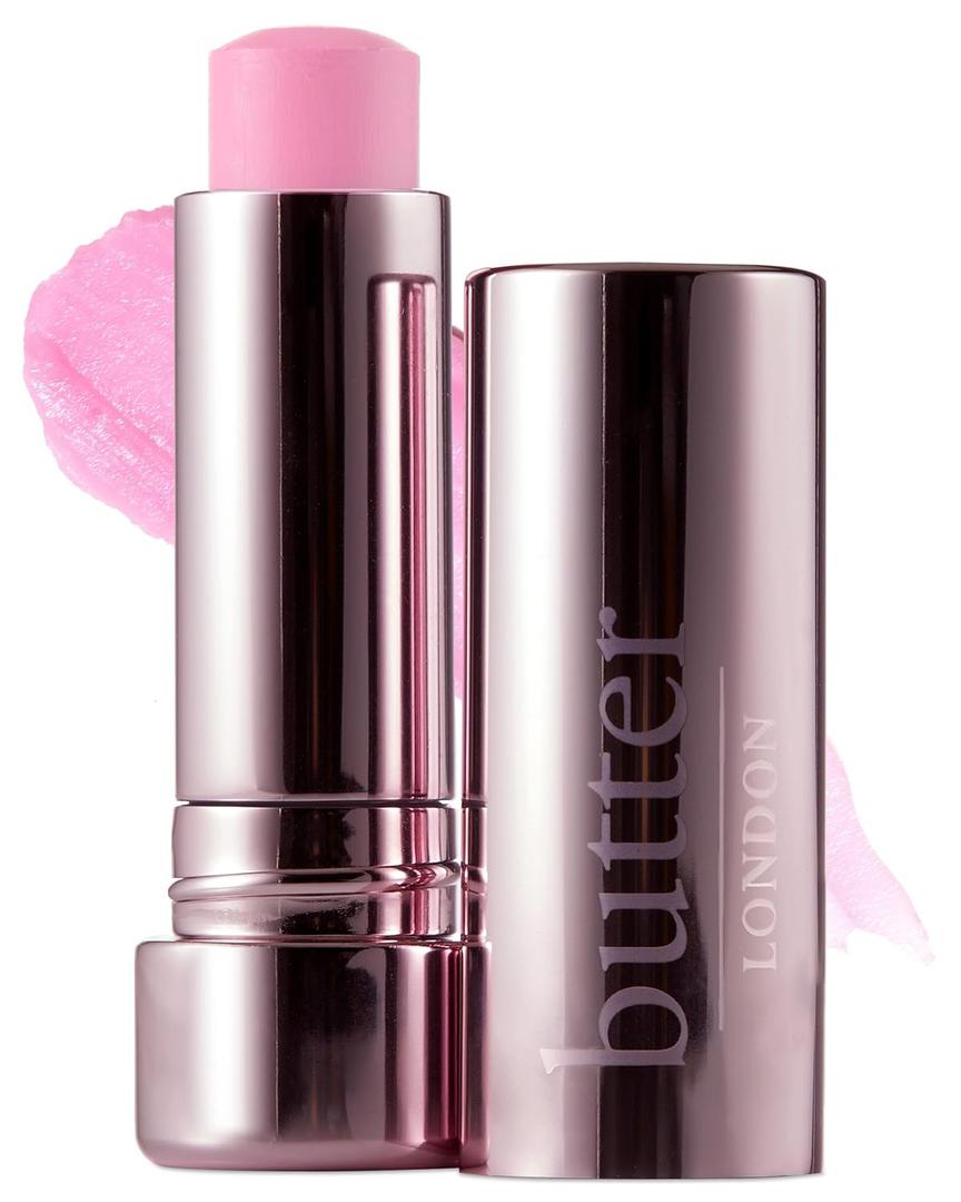butter LONDON Lippy Hydrating Lip Balm, Pink Champagne - Lightweight Conditioning Lip Care Product Nourishes, Soothes & Hydrates Dry Lips - Plant-Based Lip Moisturizer for Natural Fresh-Looking Lips