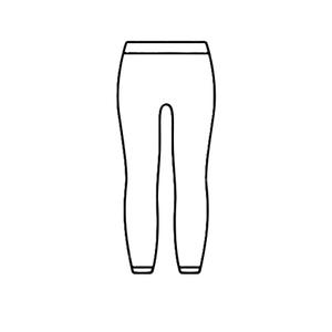 Grey Leggings S/M Fleece Lined No Brand