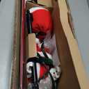 Mr. Christmas Super Climber Musical Animated Christmas Decoration, 42 Inches, Plush White Santa Claus