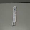 AIZESI Spring Tension Curtain Rods Short Tension Rod (White,12" to 19"-2Pcs)