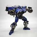 Robot Action Figure, 6.4-Inch Deformation Toy Car Model with Accessories, for Kids Boys Girls