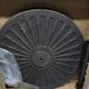 Sunnyglade 18" 30.2-lbs Heavy Duty Round Antiqued Umbrella Base for Patio, Outdoor - Bronze