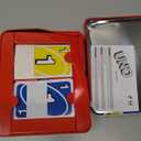 Mattel Games UNO NFL Card Game in Storage Tin Box for Kids, Adults, Parties & Travel with NFL Team Logos & Special Rul)
