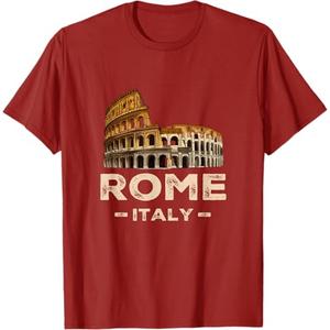 Cool Vintage Roma Italia Colosseum Souvenirs, Rome Italy T-Shirt
 4T