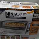 Ninja Air Fryer Toaster Oven Combo | 8-in-1 Functionality | Flip Up & Away for Storage Space | Air Fry Basket, Sheet Pan, Wire Rack & Removable Crumb Tray |1800 Watt | Stainless Steel | SP151