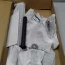 Matte Black Bathroom Accessories Set, KLJKPA 4 Pieces Bathroom Hardware Set, 24 inch Towel Bar, Towel Racks for Bathroom, Robe Towel Hooks, Toilet Paper Holder Wall Mounted