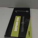 Shepherd Hooks for Outdoor, 1 Pack 62 Inch Bird Feeder Pole with 5 Prongs Base for Hanging Lantern, Hummingbird Feeder, Lightweight Plant, Shepherds Hook for Bird Feeders for Outside