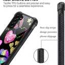 ZHEGAILIAN for Samsung Galaxy S22 Plus Case, Military-Grade Protection, All-Around Shockproof Corners, Anti-Scratch Phone Case for Samsung Galaxy S22 Plus - Diamond Loving Lips