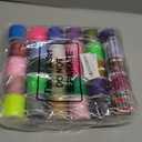 30 Rolls 30 Colors 0.8mm Chinese Knotting Cord Nylon Beading String Macrame Nylon Cord Mixed Beading Thread for Kumihimo Friendship Bracelet Jewelry Making Ornaments, 656 Yards