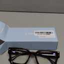 livho Oversized Blue Light Blocking Glasses for Woman and Men - Rectangle Fashion Glasses for Computer, Chic Preppy Frame (*Coco Tortoise)