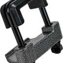 DBXB-RV Hitch Tightener Anti-Rattle Clamp for 2" Trailer Hitches, Heavy Duty Hitch Stabilizer to Reduce Movement & Noise, Textured Surface with Black and Gray Powder Coated, Rubber Insulator.