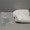 Premium Microfiber Queen Ruffled Bed Skirt, 21 Drop with Split Corners, Soft Wrinkle Free Bedskirt with Platform, Solid White Dust Ruffle for 60" x 80" Mattress