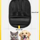 KEJIKO Pet Hair Removal Glove, Efficient Reusable Electrostatic Hair Remover Tool, Washable Pets Grooming Gloves For Cats Dogs Sofa Coach Furniture Gloves And Mitten 1 Pc