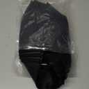 2 Pack Silicone Air Fryer Liners Reusable, 7.1 Inch Airfryer Liner 4-7 QT Square Air Fryer Liners Silicone Pot Oven Liner Baking Tray, AirFryer Basket Mat Bowl Accessories (Black)