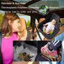Aiqiying Floor Mats Compatible with Toyota Camry 2007-2011 2012-2017,All Weather Carpet Protector 3D Waterproof Durable Odorless Custom-Fit FrontRear Rows Full Set TPE Car Liners Accessories