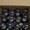 Ferraycle 12 Pcs Mini Lantern Decor 4 Inch Western Lantern Table Centerpiece Small Vintage Camping Hanging Lamp Ornaments Bulk for Cowboy Cowgirl Wedding Halloween Christmas (4 Inch,Black)