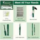 DIY Lash Extension Kit KEYYOU 300Pcs Individual Eyelash Extension Kit 30D40DD 0.07D Curl 9-18MIX Lash Clusters Kit with Lash Glue Remover Applicator Easy to Use(Kit-30D40D-D-9-18MIX)