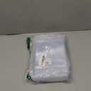 Patelai 100 Pcs 5 x 7 Inch Plastic Badge Holder Bulk Clear Vinyl ID Protector Sleeves Card Ticket Credential Badge Sleeves Vertical Waterproof Name Tag Holder for Sporting Events