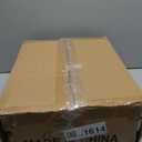 FLEXIMOUNTS 110 QT Stackable Storage Bins With Lids, Collapsible Plastic Storage Bins With Doors and Built-in Wheels For Home Dorm Closet Organizers and Storage, 3 Pack Cubes, Milky White