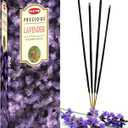 HEM Lavender Incense Sticks  Pack of 120 | Hand-Rolled in India | Soothing Floral Aroma for Relaxation, Stress Relief, Meditation, Yoga, Prayer & Home Fragrance