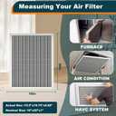 16x20x1 Reusable Air Filter, Washable, MERV 8, Permanent Electrostatic Air Filter, Lasts a Lifetime, Breathe Safely at Home or in the Office