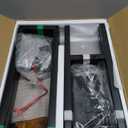 GRLEAF 63" Narrow Console Sofa Table with Built-in Power Strip (2 AC Outlets & 2 USB Ports) – 4.9ft Power Cord, Metal Frame, Easy Assembly, Ideal for Behind Couch, Hallway, and Office | Rustic Brown