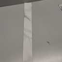 Daltile Perpetuo 3" x 24" Marble Look Porcelain Floor Bullnose Trim in Polished Brilliant White | (Sold by The Piece)