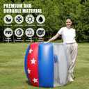 Bumper Balls 2 PCS, Inflatable Bubble Balls Dia 4FT/5FT(1.2m/1.5m) Human Hamster Balls for Adults Teens