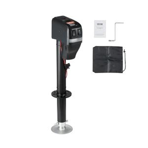 VEVOR Electric Trailer Jack, Power Tongue Jack Weight Capacity 4000 lbs, 9.84"-33.85" Electric Tongue Jack with Waterproof Cover for Lifting RV Trailer, Horse Trailer, Utility Trailer, Yacht Trailer