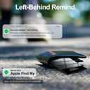 Tracker Card for Apple Find My(iOS Only) - Thin Wallet Finder with Wireless Charger - Item Locator for Wallet, Luggage Tags, ID Card and More - IP68 Waterproof
