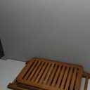 Teak Shower Bench, 24 Inch Teak Shower Stool 300lbs Wood Shower Chair Seat with Storage Shelf Towel Rack for Bathroom Indoor and Outdoor Use