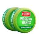 O'Keeffe's Working Hands Hand Cream for Extreme Dryness - 3.4 oz Jar (2 Pack) - Repairing Skincare for Cracked, Dry Hands