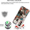 Western Cowboy Cowgirl Case Compatible with Galaxy A14,Retro Country Art Collage,Trendy Soft Bumper TPU Case for Samsung Galaxy A14