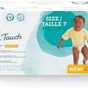Amazon Brand - Mama Bear Gentle Touch Diapers, Size 7, 80 Count (4 packs of 20)