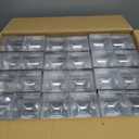 Square 5oz Dish with Dome Lid - Plastic, Case Pack of 240 - For Catering, Buffets, and Parties