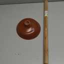 Bexter 19-Inch Toilet Plunger with Wooden Handle  Heavy-Duty Rubber Cup for Toilets, Sinks & Drains  Auburn