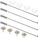 23.6 in Washer Suspension Rod Kit fit for Kenmore 11020022013 11020022014 1105142511 1105072011 1105072012 11020022011 11020022012 11021102011 11021102012 11021102013 11020222510 11020222511