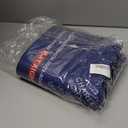 AWMHS Mahjong Mat - 31.5x31.5 Inch Mahjong Mat for Table, Non-Slip Noise Reduction Mahjong Table Mat for Poker, Dominoes, Board Games & Card Games (Dark Blue)