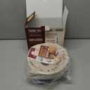 Superbaking 2 pcs Banneton Bread Proofing Basket, 9" Splinter-Free Round Rattan Bread Basket with Liners, Sourdough Starter Kit, Sourdough Bread Baking Supplies & Sourdough Kit, Bread Making Tools