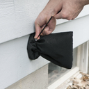 Duck Brand Insulated Soft Flexible Faucet Cover for Freeze Protection, 7.75 by 9.25-Inch, Black 1-Pack