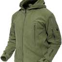 MAGCOMSEN Men's Military Tactical Jacket Warm Fleece Hoodies Sport Outdoor Winter Coats Windbreaker 11